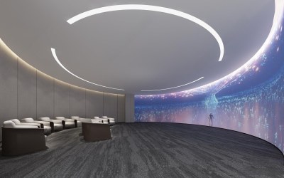 现代产品体验区3D模型下载